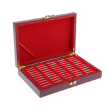 Max Wooden Display Case Storage for 50 Coins 27mm