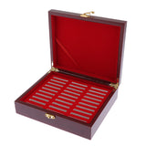 Max Wooden Display Case Storage for 30 Coins 46mm