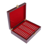 Max Wooden Display Case Storage for 30 Coins 46mm
