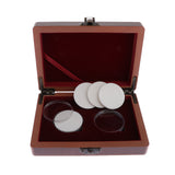 Max Wooden Display Case Storage for 40mm 2 Coins