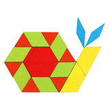 Max Rainbow Tangram Puzzle Jigsaw Brain Teaser Toy Learning Children Education