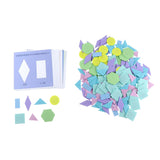 Max Rainbow Tangram Brain Teaser Toy Learning Children Tangram Puzzle Jigsaw Toy