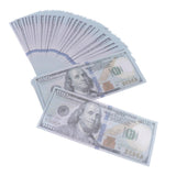 Max Maxb 100pcs 100 Dollars Prop Play Fun Pretend Cash Prop Denomination Magic Props