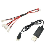 Max Maxb 1 to 5 Charging Cable and USB Charging Cable Battery Balance for A20 A20W