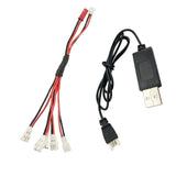 Max Maxb 1 to 5 Charging Cable and USB Charging Cable Battery Balance for A20 A20W