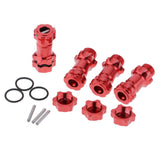 Max 17mm Hex Hub 30mm Extension Adapter Combiner for HSP 94087 1/8 RC Car Red