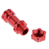 Max 17mm Hex Hub 30mm Extension Adapter Combiner for HSP 94087 1/8 RC Car Red