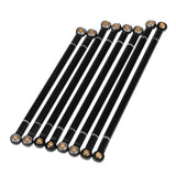 Max 8 Pack Steering Link Rods for 1/10 Axial SCX10 RC Crawler 313mm Wheelbase