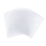 Max 10pcs 2-pocket Banknote Currency Collection Album Paper Money Holders Clear