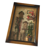 Max Maxb Pastoral Style Garden Series Wood Craft Wall Hanging Key Box Key Receiving H