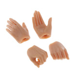 Max Maxb 2Pair 1:6 Female Movable Hands Set for 12'' Action Figure Body DIY Accessory