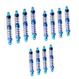 Max 4 pcs RC Crawler Shock Absorber Spring Shock Absorber 1:10 RC Car Part 80mm