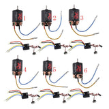 Max 1:10 RC Car Waterproof Brushed Motor 60A ESC Combo RC Buggy Touring 21T+60A