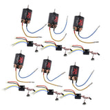 Max 1:10 RC Car Waterproof Brushed Motor 60A ESC Combo RC Buggy Touring 21T+60A