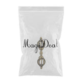 Max Tibetan Buddhism Copper Dorje Vajra Amulet Handmade Nepal Ornaments 6cm