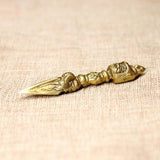 Max Handmade Tibetan Buddhism Copper Dorje Vajra Amulet Nepal Ornaments Crafts