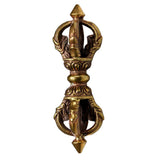 Max Tibetan Buddhism Dorje Vajra Phurba Amulet Handmade Nepal Collectibles 9cm