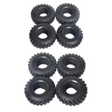 Max 1/10 Rc Simulation Climbing Car Rubber Tire With Sponge Liner Black 2.2inch