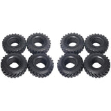 Max 1/10 Rc Simulation Climbing Car Rubber Tire With Sponge Liner Black 2.2inch