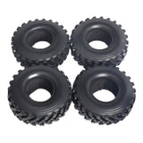 Max 1/10 Rc Simulation Climbing Car Rubber Tire With Sponge Liner Black 2.2inch