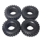 Max 1/10 Rc Simulation Climbing Car Rubber Tire With Sponge Liner Black 2.2inch