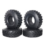 Max 1/10 Rc Simulation Climbing Car Rubber Tire With Sponge Liner Black 2.2inch