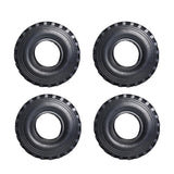 Max 1/10 Rc Simulation Climbing Car Rubber Tire With Sponge Liner Black 2.2inch