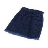 Max 1/6 Female Denim Skirt for Hot Toys, Novetly Toys - Female Denim Short Skirt