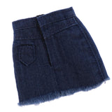 Max 1/6 Female Denim Skirt for Hot Toys, Novetly Toys - Female Denim Short Skirt