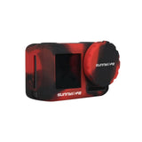 Max Maxb Protective Silicone Cover Case with Strap for OSMO ACTION Black Red