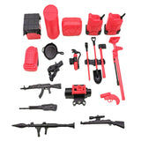 Max Game Model Accessories Military Game Equipment Suits RC Car for PUBG Games