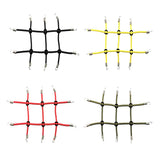 Max Elastic RC Rack Luggage Net w/ Hook for 1/10 RC Rock Crawler Car Red