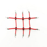 Max Elastic RC Rack Luggage Net w/ Hook for 1/10 RC Rock Crawler Car Red