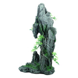 Max Artificial Rockery Hiding Cave Landscape Underwater Cave with Aqua-plant