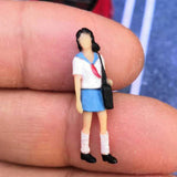 Max 1:64 Figures Diorama Uniform Girl Fashion Japanese boy Girl A