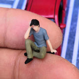 Max 1:64 Figures Diorama Uniform Girl Fashion Japanese boy Thinking Boy A