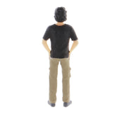 Max 1:64 Figures Diorama Repair Factory Middle-aged Uncle Both hands in pocket
