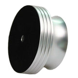 Max Record Clamp LP Disc Stabilizer Turntable Gold for Vibration Balanced Silver