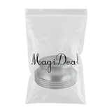 Max Record Clamp LP Disc Stabilizer Turntable Gold for Vibration Balanced Silver