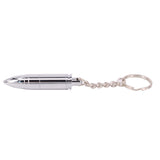 Max Bullet  Shape Tobacco Cigar Punch Cutter Cigars Hole Puncher Drill Silver