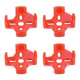 Max 4pcs 3D Printing Motor Protection Base for 2204 to 2306 FPV RC Drone Red