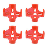 Max 4pcs 3D Printing Motor Protection Base for 2204 to 2306 FPV RC Drone Red