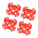 Max 4pcs 3D Printing Motor Protection Base for 2204 to 2306 FPV RC Drone Red