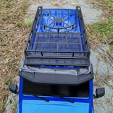Max RC Crawler Roof Rack w/ 4 Square LED Lights for D90 RC4WD Axial SCX10 trx-4