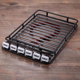 Max RC Roof Rack Luggage Carrier w/ 6 LED Lights for D90 RC4WD Axial SCX10 trx-4