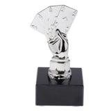 Max Alloy Poker Finger Trophy Winner Award for Casino Tournament Game Silver