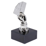 Max Alloy Poker Finger Trophy Winner Award for Casino Tournament Game Silver