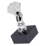 Max Alloy Poker Finger Trophy Winner Award for Casino Tournament Game Silver
