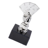 Max Alloy Poker Finger Trophy Winner Award for Casino Tournament Game Silver