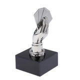 Max Alloy Poker Finger Trophy Winner Award for Casino Tournament Game Silver